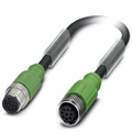 SAC-8P-M12MS/ 0,3-PUR/M12FS SH
